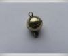 brass Magnetic clasp Antique Gold - 8mm