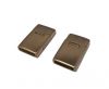 Stainless steel magnetic clasp MGST-109-14*3mm-Rose gold