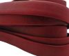 Nappa Leather Flat-Dark Red-10mm