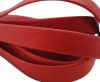Nappa Leather Flat-Light Red-10mm