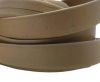 Nappa Leather Flat-Taupe-10mm