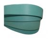 Nappa Leather Flat-Turquoise-20mm