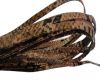 Nappa Leather Flat -5mm-Python Old Rose