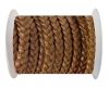 Choti-Flat braided leather 3 ply 5mm - SE-FPB-38