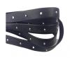 Real Nappa Leather with studs-10mm-black
