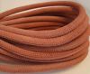 Round stitched nappa leather cord Suede Round-Lobster -6mm