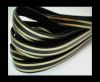 RFL-10MM with stripes on both sides-Black with golden