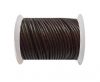 Round Leather Cord SE/R/04-Chocolate - 1,5mm