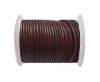 Round Leather Cord SE/R/12-Red Wine - 3mm
