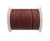 Round Leather Cord -1mm - SE Antique Rose