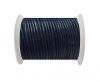 Round Leather Cord -1mm - SE R Dark Blue