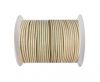 Round leather cord 2mm-IVORY