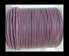 Round Leather Cord-1,5mm-plain-PASTEL PURPLE