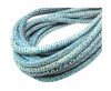 Round stitched nappa leather cord 4mm-Raza Jeans