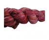 Sari silk ribbons- Ruby Wine