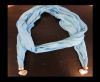 Scarf With Beads Style15-Turquoise