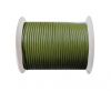 Round Leather Cord SE/R/22-Pistachio Green-3mm