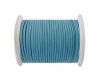 Round Leather Cord SE/R/Light Blue - 3mm