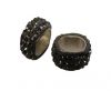 Shamballa-Oval-Hollow-Black Diamond