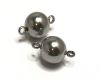 Stainless steel charm SSP-439-12mm-Steel