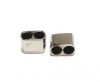 Stainless steel part for round leather SSP-682-2*5mm-Steel