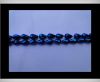 Water Glass Beads -8mm*11mm-Metallic Blue