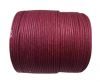 Wax Cotton Cords - 1,5mm - Dark Pink