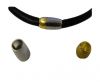 Zamak magnetic claps MGL-13-6MM-GOLD & SILVER