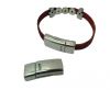 Zamak magnetic claps MGL-340-6*3mm-Antique SILVER