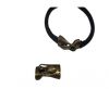 Zamak magnetic clasp MGL-241-9,5*4mm Antique Gold