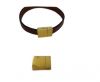 Zamak magnetic clasp ZAML-07-10.5*3MM-Gold