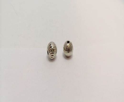 Silver Shinny beads - 17013