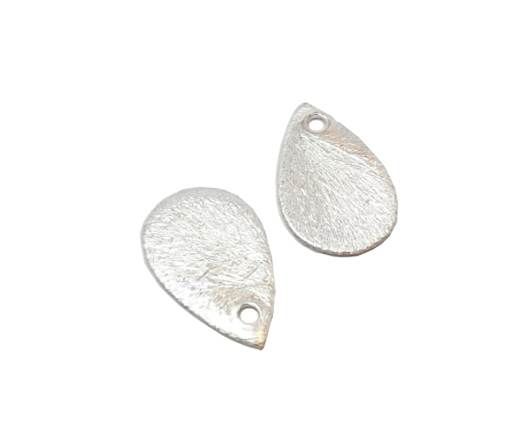 Silver plated Brush Beads - 3044