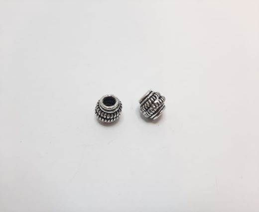 Antique Silver Plated beads - 44085