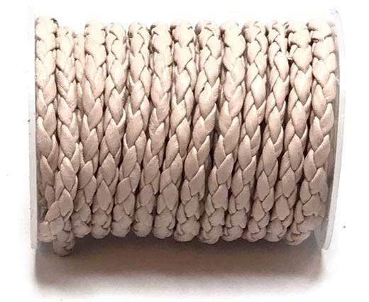 Round Braided Bolo Cords - 4mm - baby pink