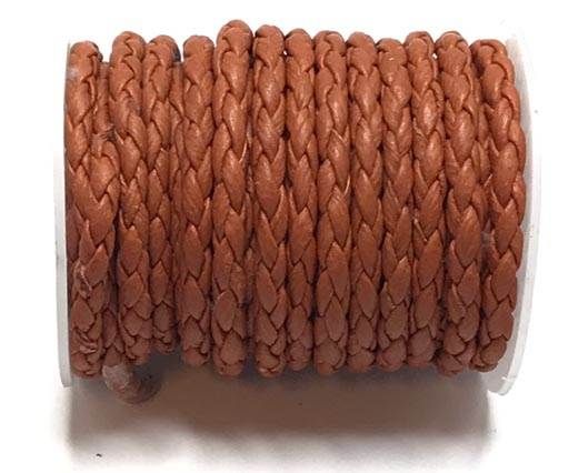 Round Braided Bolo Cords - 4mm - orange