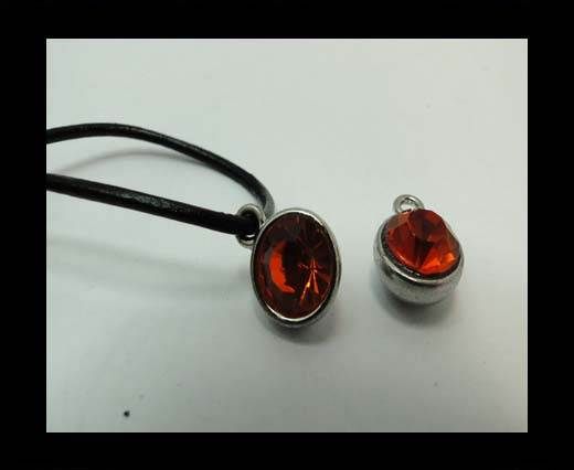 Zamak pendal CA-4783-10mm-GRANATE