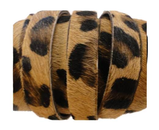 Hair-On-Flat Leather- Leopard Skin-5MM