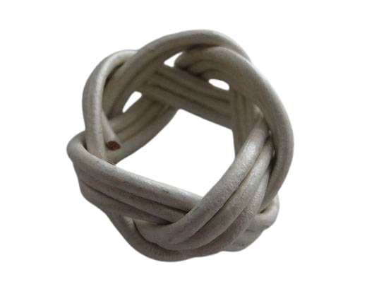 Leather-Ring-White