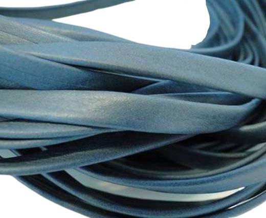 Nappa Leather Flat -Steel Blue-5mm