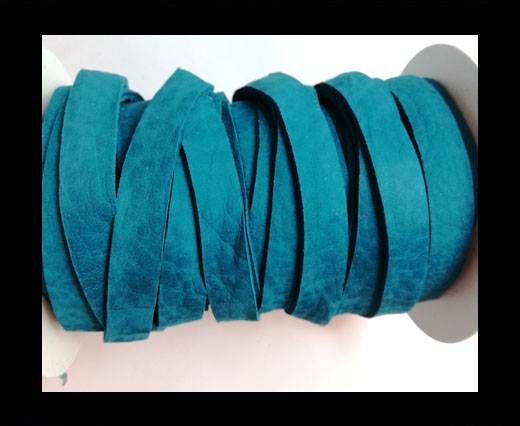 Nubuck Flat - 10mm - TURQUOISE