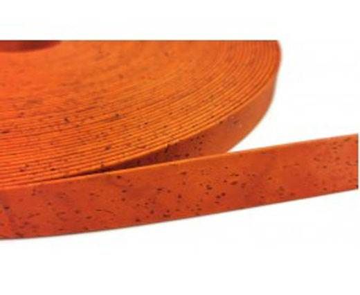Cork Flat-20mm-Orange