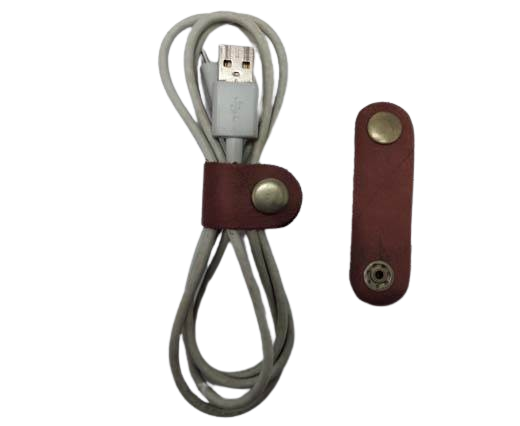 KeyChain-Plain-style1-RED BROWN