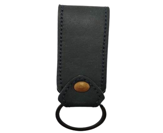 KeyChain-Plain-style1-flat -  BLACK