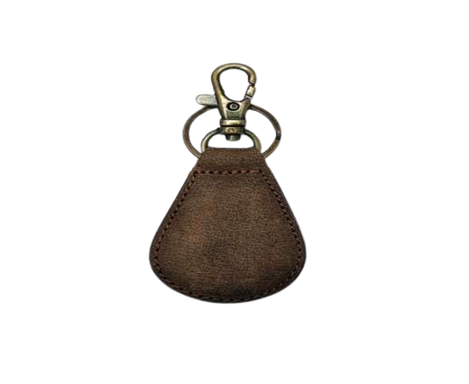 KeyChain-Plain-style1-GREY BROWN
