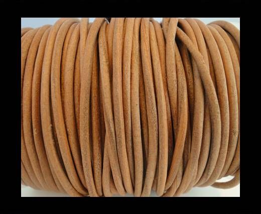 Round Leather Cord SE/R/Natural-1,5mm