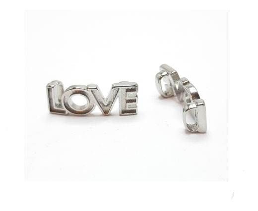 Stainless steel part for leather SSP-710-6*2,5mm-Steel