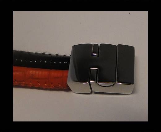 Stainless Steel Hook Clasp - MGST-69-12x5mm