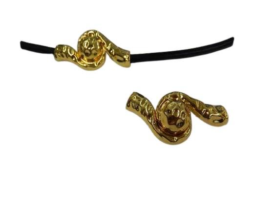 Zamak magnetic claps MGL-34-6mm-Gold