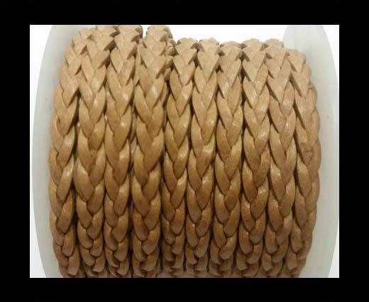 Choti-Flat 3-ply Braided Leather -SE R Natural